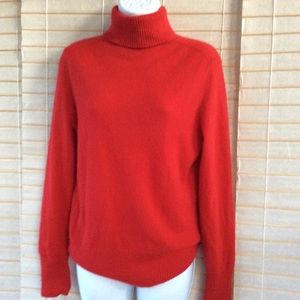 Apt 9 red 100% cashmere sweater